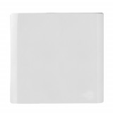 Placa cega 4x4 - Novara Branco 